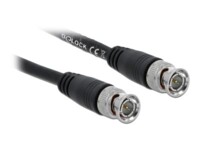 Delock Videokabel 2m Sort