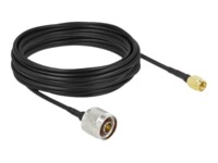 DeLOCK Antennekabel Koaksial 10m Sort Sort