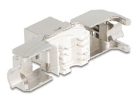 DeLOCK CAT 8.1 Afskærmet parsnoet (STP) Nøglestensmodul Sølv