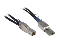 Inter-Tech Serial Attached SCSI (SAS) eksternt kabel Sort 1m