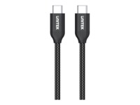 Unitek USB Type-C kabel 2m Sort