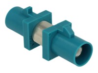 DeLOCK RF adapter 2.96cm RAL 5021 Vandblå Blå Sølv