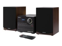 Sharp XL-B517D DAB radio Cd / MP3-afspiller Digital afspiller Radio Bluetooth-audiomodtager 15Watt