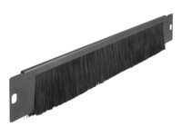 DeLOCK Børsteliste Sort