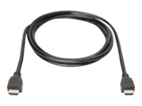 DIGITUS HDMI-kabel med Ethernet 2m Sort