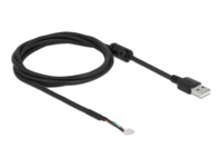 Delock USB-kabel 1.5m Sort