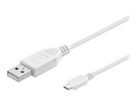 goobay USB-kabel 3m Hvid