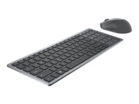 Dell Multi-Device KM7120W Sæt med mus og tastatur Saks Trådløs Belgisk