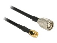 DeLOCK Antennekabel Koaksial 7.5m Sort Sort
