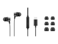 Lenovo Go Øreproptelefoner Sort