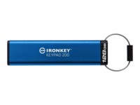 Kingston IronKey Keypad 200 128GB USB 3.2 Gen 1 USB stick Blå