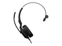 Jabra Evolve2 50 UC Mono Kablet Høretelefoner Sort