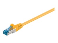 goobay CAT 6a SFTP, PiMF 15m Patchkabel Yellow