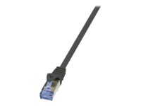 LogiLink PrimeLine CAT 7 SFTP, PiMF 1.5m Patchkabel Sort