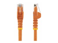 StarTech.com 2m CAT6 Cable - Orange Snagless CAT 6 Wire - 100W RJ45 UTP 650MHz Category 6 Network Patch Cord UL/TIA (N6PATC2MOR) CAT 6 Ikke afskærmet parsnoet (UTP) 2m Patchkabel Orange