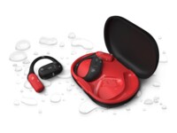 Philips TAA6709BK Trådløs Ægte trådløse øretelefoner Sort Rød