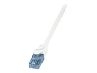 LogiLink Home EconLine CAT 6a Ikke afskærmet parsnoet (UTP) 3m Patchkabel Hvid