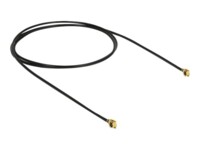 DeLOCK Antennekabel Koaksial 50cm Sort Sort