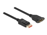 Delock DisplayPort forlængerkabel 2m Sort