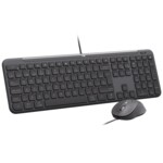 Logitech Signature Slim Wired Combo MK620 for Business Sæt med mus og tastatur Saks Kablet Nordisk