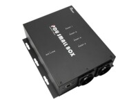 Inter-Tech SA-0416EU Strømfordelingsenhed 4-stik 10A Sort