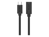 Unitek USB Type-C forlængerkabel 1m Sort