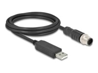 DeLOCK USB / serielkabel Sort 1.8m