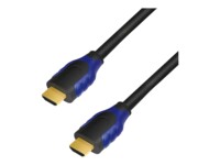 LogiLink High Speed with Ethernet HDMI-kabel med Ethernet 10m Sort