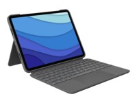 Logitech Combo Touch Tastatur og folio-kasse 16-niveau Kablet Tysk