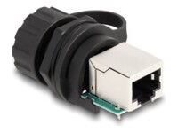 DeLOCK Netværkskobling Sort