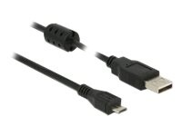 Delock USB-kabel 1.5m Sort
