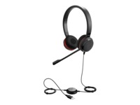 Jabra Evolve 20SE MS stereo Kablet Høretelefoner Sort