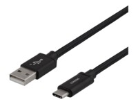 DELTACO USB Type-C kabel 2m Sort
