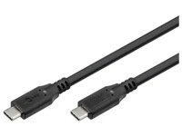 goobay USB Type-C kabel 1m Sort