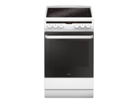 Amica 500 Hvid Elektrisk ovn 62liter Klasse A Komfur Keramisk kogeplade