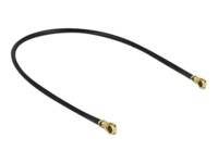 DeLOCK Antennekabel Koaksial 10cm Sort Sort