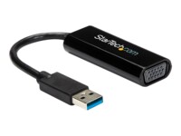 StarTech.com USB 3.0 to VGA Adapter - Slim Design - 1920x1200 Videointerfaceomformer 19cm