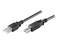 goobay USB-kabel 5m Sort