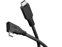 USB-C™ Cable 90°, USB4™, 2 m, black, 2 m, black