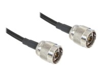 DeLOCK 1m Antennekabel Sort