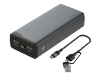 4smarts VoltHub Pro Powerbank 26800mAh Grå