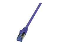 LogiLink PrimeLine CAT 6a SFTP, PiMF 2m Patchkabel Violet
