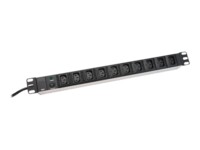 DIGITUS DN-95404 Stikdåse 10-stik 10A 2m