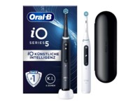 Oral-B iO Series 5 Elektrisk Tandbørste Sort Hvid