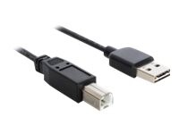 Delock Easy USB-kabel 50cm Sort