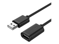 Unitek USB forlængerkabel 1m Sort