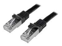 StarTech.com 5m Black Cat6 / Cat 6 Shielded (SFTP) Patch Cable 5 m CAT 6 Kabel med afskærmning med folie og kobberfletning (SFTP 5m Patchkabel Sort