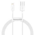 Kabel USB Baseus Kabel USB do Lightning Baseus Superior Series, 2.4A, 1m (bialy)