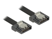 DeLOCK Seriel ATA-kabel Sort 20cm