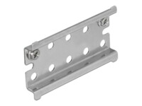 DeLOCK DIN rail monteringssæt Sølv